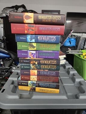 Lisa McMann The Unwanteds & Quests Series Bundle | Set of 11 | Mixed Formats